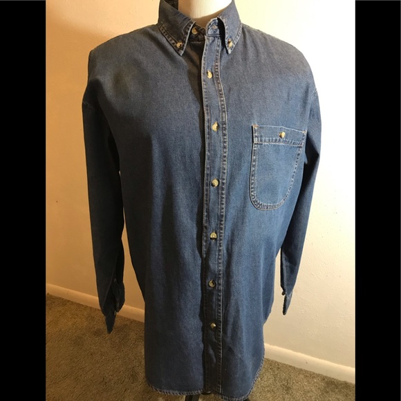 River’s End Other - River’s End Men’s Denim Shirt, size L